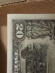 1990 Series Error 20 Dollar Banknote reverse printed on obverse side crisp!!!