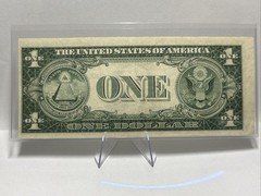 ( Misaligned shearing Error) 1935 F $1 Dollar Silver Certificate Uncirculated