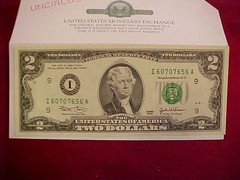 101) 23- 2003 $2.00 Uncirculated Notes-Padded Case- $7.00 Each
