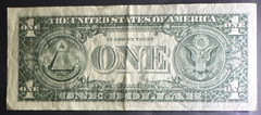 End of Roll Error 1995 $1 FRN Fr-1921-F Almost Unc Free Priority Mail Shipping