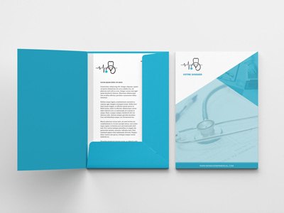 Fold-Over Folders with Die-Cut Shapes