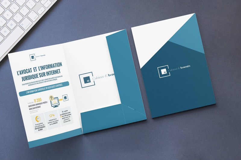 Fold-Over Folders with Die-Cut Shapes